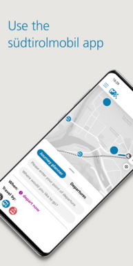 Screenshot App südtirolmobil