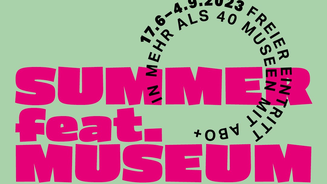 The slogan Summer feat. museum